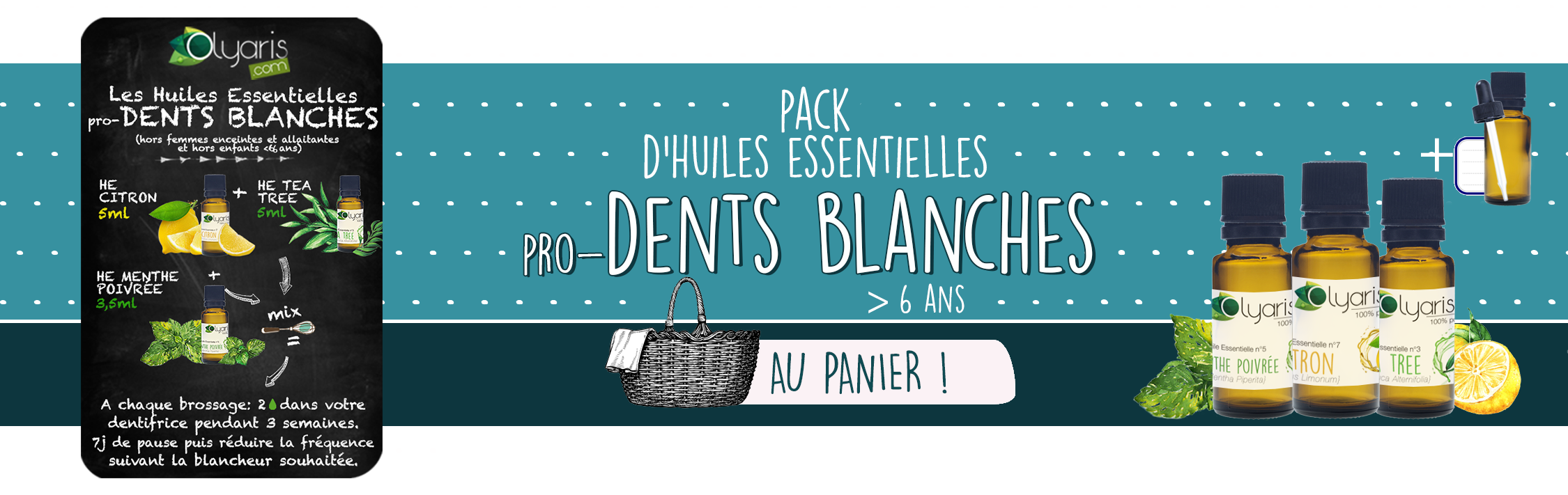 Des Dents Blanches avec les Huiles Essentielles : L'Astuce Naturelle par Olyaris